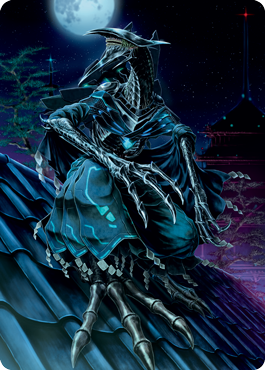 Jin-Gitaxias, Progress Tyrant Art Card [Kamigawa: Neon Dynasty Art Series] | Gaming Infinity