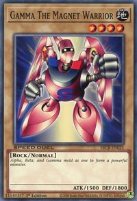 Gamma The Magnet Warrior [SBCB-EN025] Common | Gaming Infinity