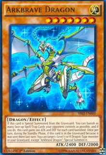 Arkbrave Dragon [Structure Deck: Rise of the True Dragons] [SR02-EN000] | Gaming Infinity