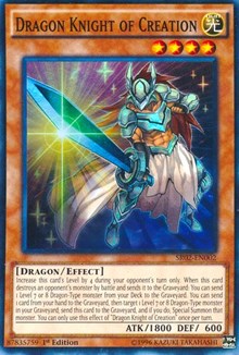 Dragon Knight of Creation [Structure Deck: Rise of the True Dragons] [SR02-EN002] | Gaming Infinity