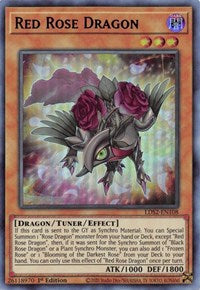 Red Rose Dragon (Blue) [LDS2-EN108] Ultra Rare | Gaming Infinity