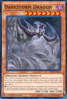 Darkstorm Dragon [Structure Deck: Rise of the True Dragons] [SR02-EN012] | Gaming Infinity