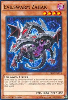 Evilswarm Zahak [Structure Deck: Rise of the True Dragons] [SR02-EN014] | Gaming Infinity