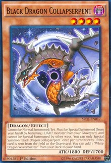 Black Dragon Collapserpent [Structure Deck: Rise of the True Dragons] [SR02-EN017] | Gaming Infinity