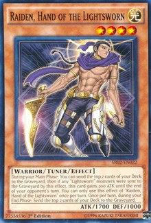 Raiden, Hand of the Lightsworn [Structure Deck: Rise of the True Dragons] [SR02-EN022] | Gaming Infinity