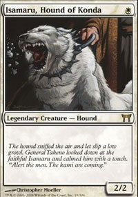 Isamaru, Hound of Konda [Champions of Kamigawa] | Gaming Infinity