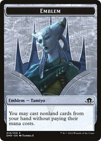 Emblem - Tamiyo, Field Researcher [Eldritch Moon Tokens] | Gaming Infinity