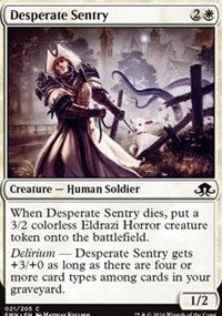 Desperate Sentry [Eldritch Moon] | Gaming Infinity