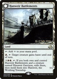 Hanweir Battlements [Eldritch Moon Promos] | Gaming Infinity