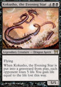 Kokusho, the Evening Star [Champions of Kamigawa] | Gaming Infinity