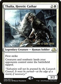 Thalia, Heretic Cathar [Eldritch Moon Promos] | Gaming Infinity