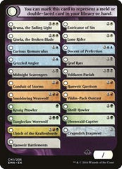 Checklist Card - Eldritch Moon [Eldritch Moon Tokens] | Gaming Infinity