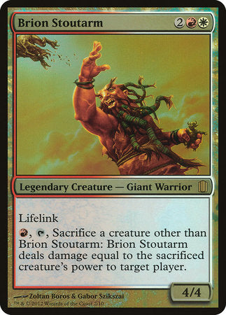 Brion Stoutarm (Commander's Arsenal) [Commander's Arsenal Oversized] | Gaming Infinity