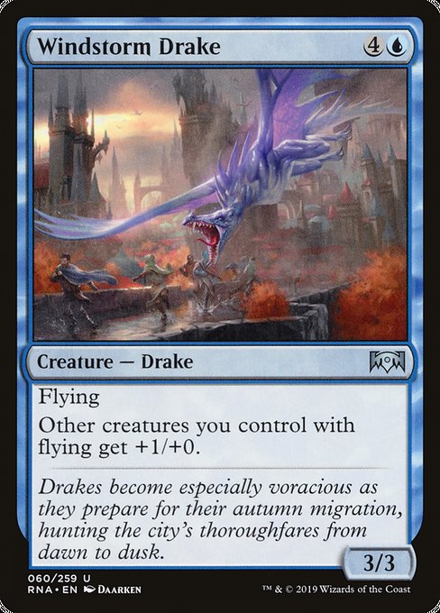 Windstorm Drake [Ravnica Allegiance] | Gaming Infinity