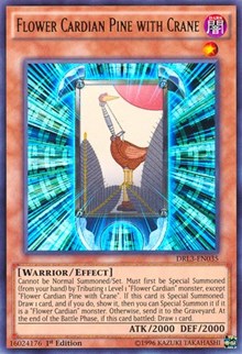 Flower Cardian Pine with Crane [Dragons of Legend: Unleashed] [DRL3-EN035] | Gaming Infinity