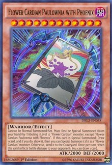 Flower Cardian Paulownia with Phoenix [Dragons of Legend: Unleashed] [DRL3-EN038] | Gaming Infinity