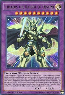 Timaeus the Knight of Destiny [Dragons of Legend: Unleashed] [DRL3-EN055] | Gaming Infinity