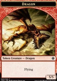 Dragon Token [Conspiracy: Take the Crown Tokens] | Gaming Infinity