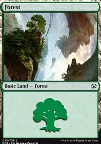 Forest (33) [Duel Decks: Nissa vs. Ob Nixilis] | Gaming Infinity