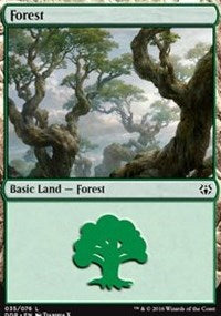 Forest (35) [Duel Decks: Nissa vs. Ob Nixilis] | Gaming Infinity