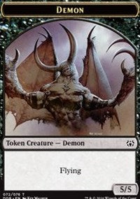 Demon Token [Duel Decks: Nissa vs. Ob Nixilis] | Gaming Infinity