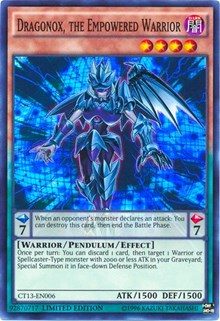 Dragonox, the Empowered Warrior [2016 Mega-Tins] [CT13-EN006] | Gaming Infinity