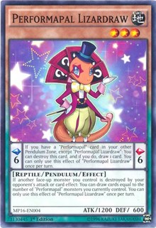 Performapal Lizardraw [2016 Mega-Tins Mega Pack] [MP16-EN004] | Gaming Infinity