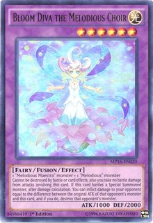 Bloom Diva the Melodious Choir [2016 Mega-Tins Mega Pack] [MP16-EN020] | Gaming Infinity