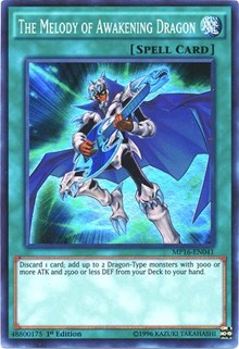 The Melody of Awakening Dragon [2016 Mega-Tins Mega Pack] [MP16-EN041] | Gaming Infinity