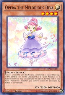 Opera the Melodious Diva [2016 Mega-Tins Mega Pack] [MP16-EN054] | Gaming Infinity