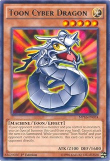 Toon Cyber Dragon [2016 Mega-Tins Mega Pack] [MP16-EN074] | Gaming Infinity