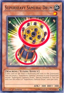 Superheavy Samurai Drum [2016 Mega-Tins Mega Pack] [MP16-EN110] | Gaming Infinity