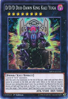 D/D/D Duo-Dawn King Kali Yuga [2016 Mega-Tins Mega Pack] [MP16-EN143] | Gaming Infinity