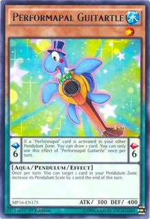 Performapal Guitartle [2016 Mega-Tins Mega Pack] [MP16-EN175] | Gaming Infinity