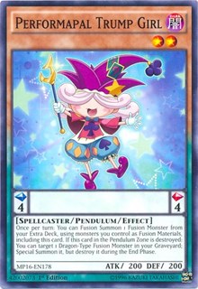 Performapal Trump Girl [2016 Mega-Tins Mega Pack] [MP16-EN178] | Gaming Infinity