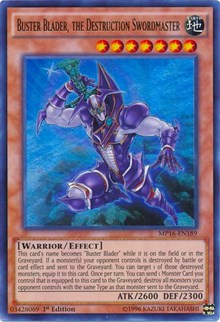 Buster Blader, the Destruction Swordmaster [2016 Mega-Tins Mega Pack] [MP16-EN189] | Gaming Infinity