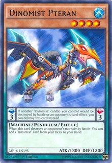 Dinomist Pteran [2016 Mega-Tins Mega Pack] [MP16-EN195] | Gaming Infinity