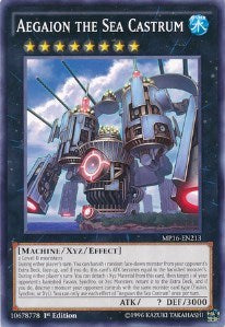 Aegaion the Sea Castrum [2016 Mega-Tins Mega Pack] [MP16-EN213] | Gaming Infinity