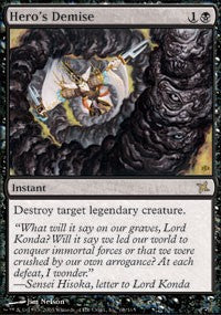 Hero's Demise [Betrayers of Kamigawa] | Gaming Infinity