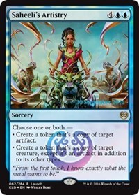 Saheeli's Artistry [Kaladesh Promos] | Gaming Infinity