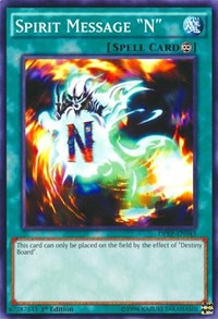 Spirit Message "N" [Duelist Pack: Rivals of the Pharaoh] [DPRP-EN043] | Gaming Infinity