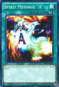 Spirit Message "A" [Duelist Pack: Rivals of the Pharaoh] [DPRP-EN044] | Gaming Infinity