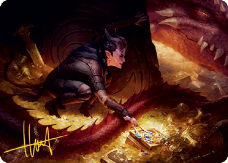 Hoard Robber Art Card (Gold-Stamped Signature) [Dungeons & Dragons: Adventures in the Forgotten Realms Art Series] | Gaming Infinity