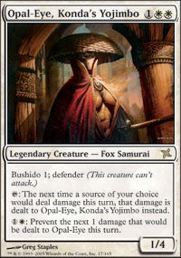 Opal-Eye, Konda's Yojimbo [Betrayers of Kamigawa] | Gaming Infinity