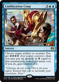 Confiscation Coup [Kaladesh Promos] | Gaming Infinity