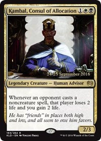 Kambal, Consul of Allocation [Kaladesh Promos] | Gaming Infinity