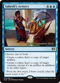 Saheeli's Artistry [Kaladesh Promos] | Gaming Infinity