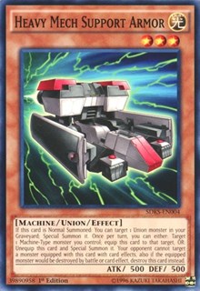 Heavy Mech Support Armor [Structure Deck: Seto Kaiba] [SDKS-EN004] | Gaming Infinity