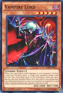 Vampire Lord [Structure Deck: Seto Kaiba] [SDKS-EN012] | Gaming Infinity