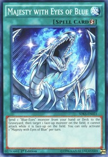 Majesty with Eyes of Blue [Structure Deck: Seto Kaiba] [SDKS-EN021] | Gaming Infinity
